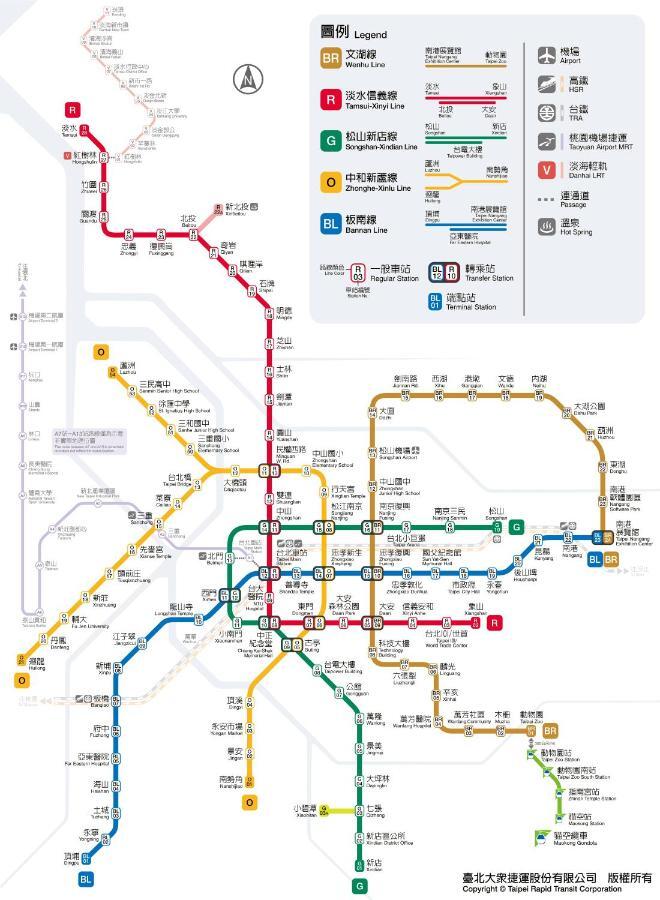 3 Bedrooms And 1 Study And 3 Bathrooms Near Taipei 101 & Mrt Екстер'єр фото